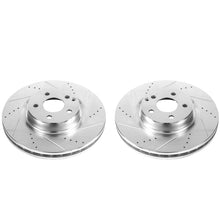 Load image into Gallery viewer, Power Stop 07-09 Mercedes-Benz E350 Front Evolution Drilled &amp; Slotted Rotors - Pair