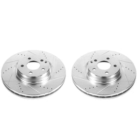 Power Stop 07-09 Mercedes-Benz E350 Front Evolution Drilled & Slotted Rotors - Pair