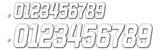 #7 White 4 Race Series 3/Pk