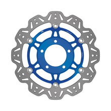 Load image into Gallery viewer, EBC 03-04 Triumph Hinckley Daytona 600 Front Left/Right Vee Floating Blue Rotor
