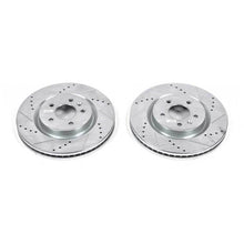 Load image into Gallery viewer, Power Stop 11-19 Ford Explorer Front Evolution Drilled &amp; Slotted Rotors - Pair