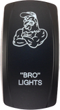 Dash Switch Rocker Face Bro Lights