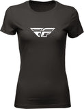 Women'S Fly F-Wing Tee Black Sm