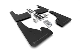 Rally Armor 18-25 Toyota Corolla Hatchback Black UR Mud Flap Grey Logo