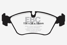 Load image into Gallery viewer, EBC 93-97 Volvo 850 2.3 Turbo Ultimax2 Front Brake Pads
