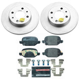 Power Stop 12-19 Fiat 500 Rear Euro-Stop Brake Kit