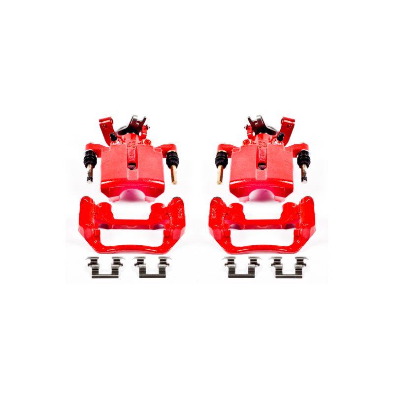 Power Stop 05-08 Chevrolet Cobalt Rear Red Calipers w/Brackets - Pair