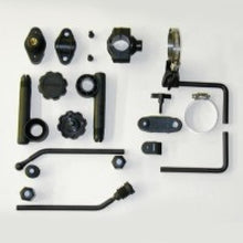 Load image into Gallery viewer, National Cycle Round Quickset 1 in. (25 mm.) Bar Plexifairing 3