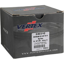 Load image into Gallery viewer, Vertex Pistons 09-15 KX 450 F Forged Big Bore Piston Kit