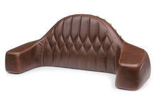 Load image into Gallery viewer, Mustang 14-21 Indian Chieftain,Chief,Dk Horse,Roadmaster,Vint Pass Backrest w/Diam Stitch - Brown