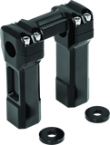 Kuryakyn 5inch Billet Handlebar Risers Black