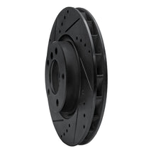 Load image into Gallery viewer, R1 95-99 BMW M3 E36 Right Front Drilled &amp; Slotted Black Brake Rotor