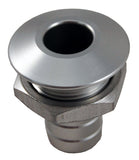 Billet Thru-Hull Water Fitting Bilge Pump Outlet Natural