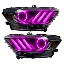 Load image into Gallery viewer, Oracle 15-17 Ford Mustang V6/GT/Shelby DRL  w/ Halo Kit - ColorSHIFT w/ BC1 Controller SEE WARRANTY