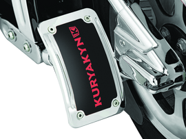 Kuryakyn Lighted Curved Vertical Side Mount License Plate Holder