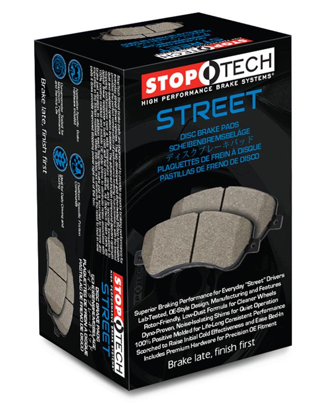StopTech Street Touring 06-09 BMW M5 E60 / 07-09 M6 E63/E63 Rear Brake Pads