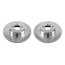 Load image into Gallery viewer, Power Stop 03-05 Land Rover Range Rover Front Evolution Drilled &amp; Slotted Rotors - Pair