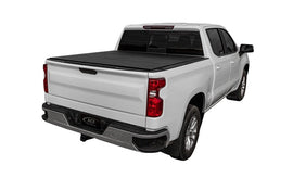 Access LOMAX Tri-Fold Cover 16-20 Toyota Tacoma 6in Box Split Rail - Black Urethane - Mo-Moto