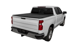 Access LOMAX Tri-Fold Cover 16-20 Toyota Tacoma 6in Box Split Rail - Black Urethane - Mo-Moto