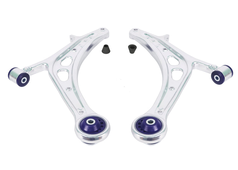 SuperPro 2015 Subaru WRX Limited Front Lower Alloy Control Arm Kit (+Caster)