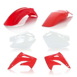 Acerbis 03-07 Honda CR85R Plastic Kit - Red Original 04 - Mo-Moto