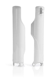 Acerbis 04-07 Honda CR/ 06-17 CRF250R/ CRF450R Lower Fork Cover Set - White - Mo-Moto