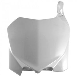 Acerbis 09-13 Honda CRF250R/ CRF450R Front Number Plate - White - Mo-Moto