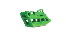 Acerbis 09-19 Kawasaki KX250F/450F/20+ KX250/ KX250X/ KX450/ KX450X Chain Guide-Block 2.0 - Green - Mo-Moto