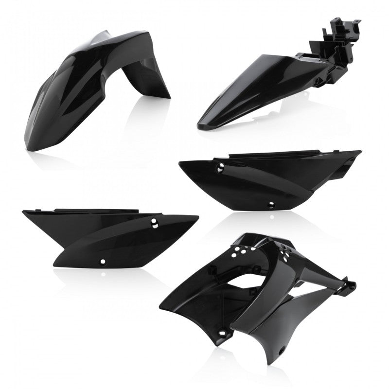 Acerbis 10+ Kawasaki KLX110/110L Plastic Kit - Black - Mo-Moto