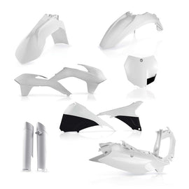 Acerbis 13-14 KTM SX/SX-F/XC/XC-F 125-450 Full Plastic Kit - White - Mo-Moto