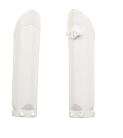 Acerbis 13-17 KTM SX85/16-17 Freeride Lower Fork Cover Set - White - Mo-Moto