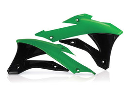 Acerbis 14-21 Kawasaki KX85/100 Radiator Shroud - Black - Mo-Moto