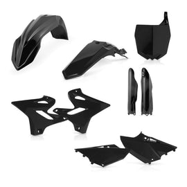 Acerbis 15-21 Yamaha YZ125/250/ 20-22 YZ125X/ 16-22 YZ250X Full Plastic Kit - Black - Mo-Moto
