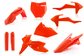 Acerbis 16-18 KTM 125-450 SX/ SX-F/ XC-F /XC Full Plastic Kit - 16 Orange - Mo-Moto