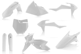 Acerbis 16-18 KTM 125-450 SX/ SX-F/ XC-F /XC Full Plastic Kit - White - Mo-Moto