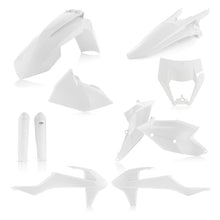 Load image into Gallery viewer, Acerbis 17-19 KTM XC-W150/250/300/ EXC-F250/350/450/500 Full Plastic Kit - White - Mo-Moto