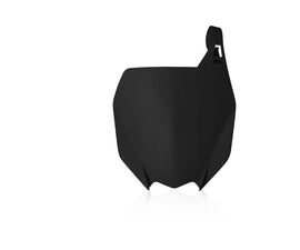 Acerbis 18-24 Yamaha YZ125/125X/250/250X/YZ250F/YZ450F/YZ250FX/YZ450FX Front Number Plate - Black - Mo-Moto