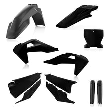 Load image into Gallery viewer, Acerbis 19-22 Husqvarna 125-450 TC/ FX/ FC/2019 TX300/ 20-22 TX300i Full Plastic Kit - Black - Mo-Moto