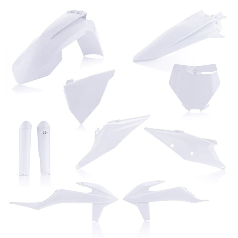 Acerbis 19-22 KTM 125-450 SX/ SX-F/ XC-F/ XC/ XC-tpi Full Plastic Kit - 20 White - Mo-Moto
