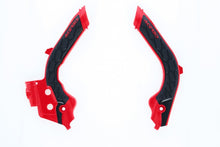 Load image into Gallery viewer, Acerbis 19-22 KTM 125-501 TC/FC/FX/FE/S/TE/TX/ 21-23 GasGas Frame Guards- X-Grip - Red/Black - Mo-Moto