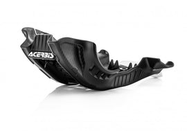Acerbis 19-22 KTM/Husqvarna SX-F250/350/ FC250/350 Skid Plate - Black/White - Mo-Moto