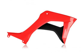 Acerbis 19+ Honda CRF110F Radiator Shroud - Red/Black - Mo-Moto