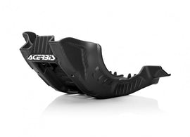 Acerbis 20-23 KTM EXC-F350/ XCF-W350 Skid Plate - Black/White - Mo-Moto