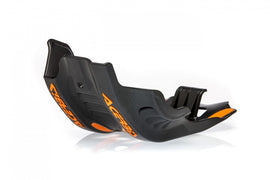 Acerbis 20-23 KTM EXC-F500/ XCF-W500 Skid Plate - Black/16 Orange - Mo-Moto