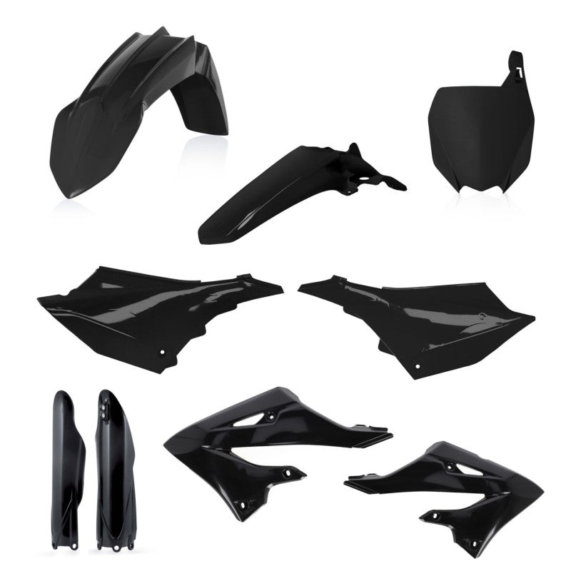 Acerbis 2023 Yamaha YZ125X/250X/ 22-23 YZ125/250 Full Plastic Kit - Black - Mo-Moto