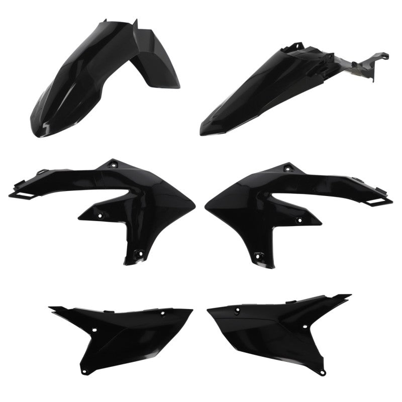 Acerbis 2024 Yamaha YZ250F/ 23-24 YZ450F/FX Plastic Kit - Black - Mo-Moto