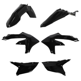 Acerbis 2024 Yamaha YZ250F/ 23-24 YZ450F/FX Plastic Kit - Black - Mo-Moto