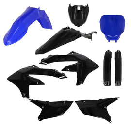 Acerbis 2024 Yamaha YZ250F/ 23-24 YZ450F/FX (w/Tank Cover) Full Plastic Kit - Blue/Black - Mo-Moto