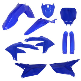 Acerbis 2024 Yamaha YZ250F/ 23-24 YZ450F/FX (w/Tank Cover) Full Plastic Kit - YZ Blue - Mo-Moto