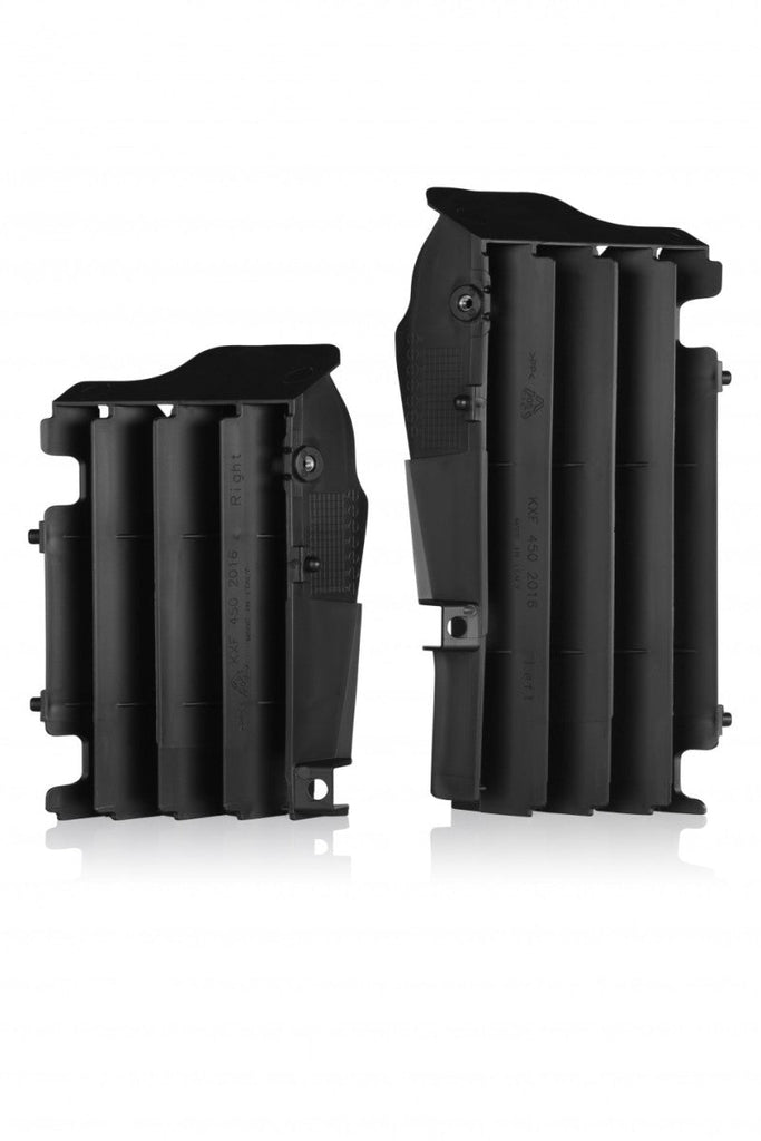 Acerbis 21-23 Kawasaki KX250/16-23 KX450F Radiator Louvers - Black - Mo-Moto